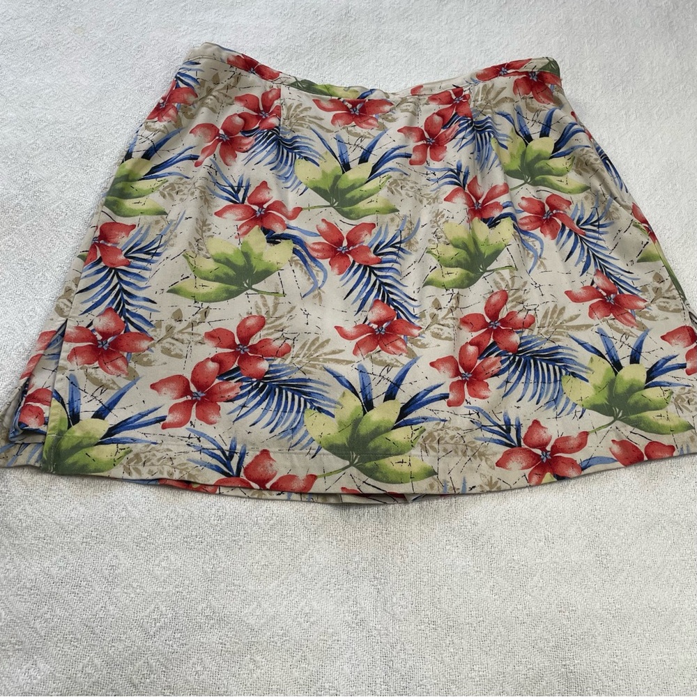 Tropical‎ Floral A-Line Skort ~ Size XL
Vacation